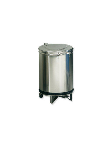 CUBO DESPERD. INOX. 50 lt. CON PEDALAccesorios Inox