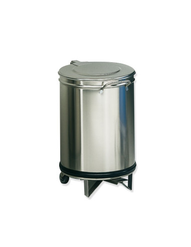 CUBO DESPERD. INOX. 105 lt. CON PEDALAccesorios Inox