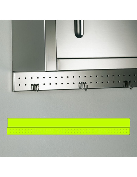 BARRA PERFORADA ARMARIOS MURALESRejas y Soportes