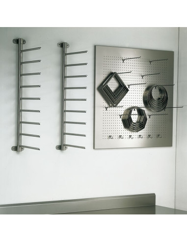 RASTRILLERA DE PARED 9 BANDEJASRejas y Soportes