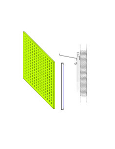 PANEL PERFORADO DE 70 cmRejas y Soportes 2
