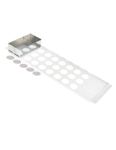 REPARTIDOR INOX 160X90X80 P.BANde DISCOS CHOCODivisora - Formadora