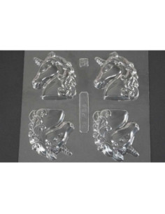 MOLDE PVC ARPA205 UNICORNIO 55x60x8mm (4c) 