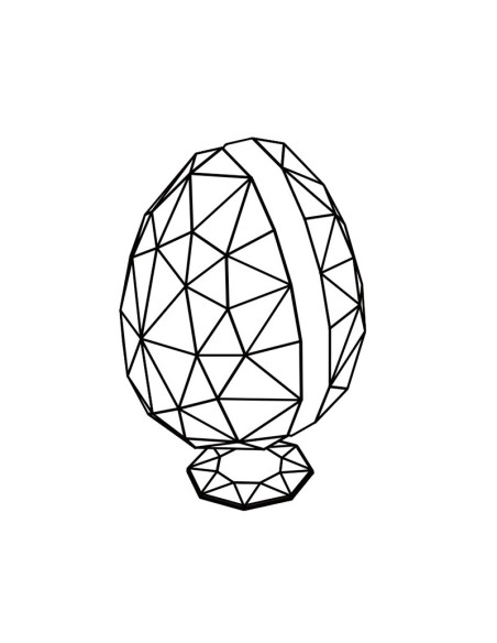 MOLDE HUEVO PVC 20U3D07 DIAMOND PK(2u) h185mm-2