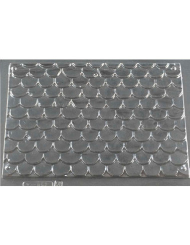 MOLDE PVC ART952 TEJADO PIZARRA 350x210x10mm