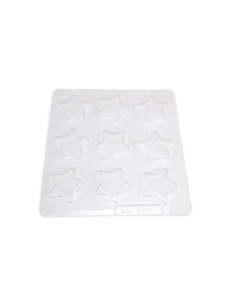 MOLDE PVC ESTRELLA 38x38x5mm (9c) 