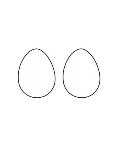 MOLDE PVC HUEVO LISO MEDIO h100xD73mm (2c)