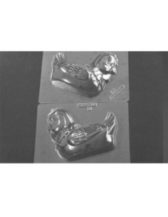 MOLDE PVC GALLINA 3D 140x170x80mm MD (2m)