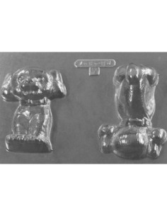 MOLDE PVC PERRITO 3D 105x80x80mm (MD)