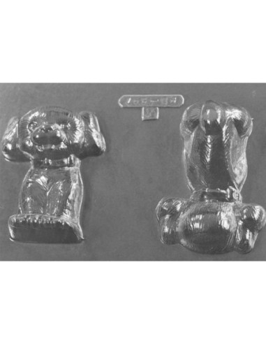 MOLDE PVC PERRITO 3D 105x80x80mm (MD)