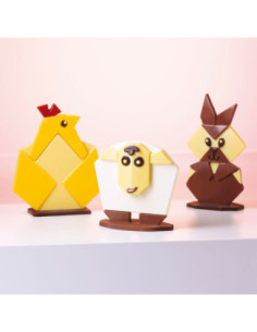 MOLDE PVC ORIGAMI EASTER (3m) H.100/142mm