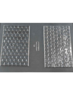 MOLDE PVC ART969 TEJADO PIZARRA 192x115x7mm