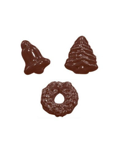 MOLDE PVC SURTIDO NAVIDAD 03 (16c)