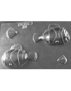 MOLDE PVC PEZ NEMO 3D 106x65x60mm (MD)