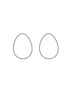 MOLDE PVC HUEVO LISO MEDIO h80D56mm (2c)