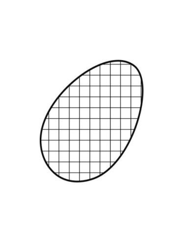 MOLDE PVC HUEVO BASE CUADRÍCULA 260mm 1p