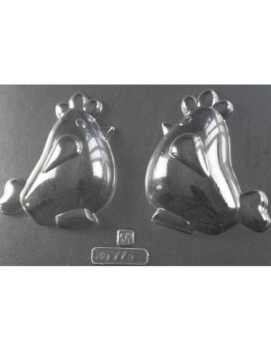 MOLDE PVC GALLINA 3D 110x100x64mm (MD)