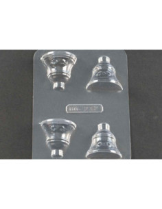 MOLDE PVC ARNA232 CAMPANAS 46x46mm (4c)