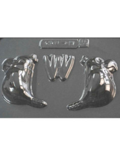 MOLDE PVC LORO 3D 70x50mm (MD)