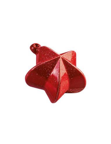 M. PVC BOLA ESTRELLA NAVIDAD PK (2u x 6c) 20SF008