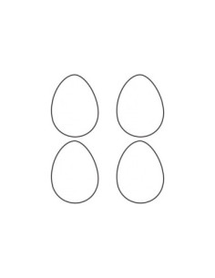 MOLDE PVC HUEVO LISO MEDIO h65xD46mm (4c)