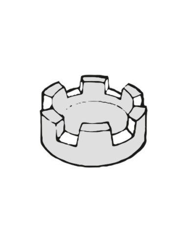 M. PVC ALMENA D75x25 REDONDA GR. (2i)