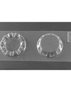MOLDE PVC ALMENA D70x30mm REDONDA GRANDE (2c)