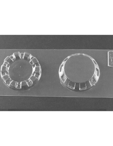 MOLDE PVC ALMENA D70x30mm REDONDA GRANDE (2c)
