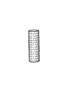 M. PVC TORRE REDONDA D40x100mm (1i)