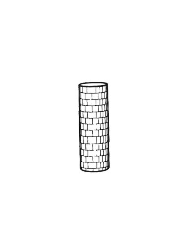 M. PVC TORRE REDONDA D40x100mm (1i)