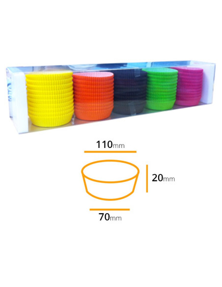 CÁPSULAS 5 COLORES Nº1201F70 (1000 UDS.)Cápsulas especiales