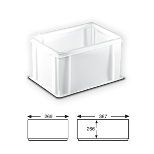 CUBETA N.E. 400x300x270 CERRADA 26lt.