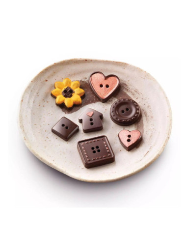 M. BOMBÓN CHOCO BUTTONS - Ø35xh36mm 5ml 15c-2