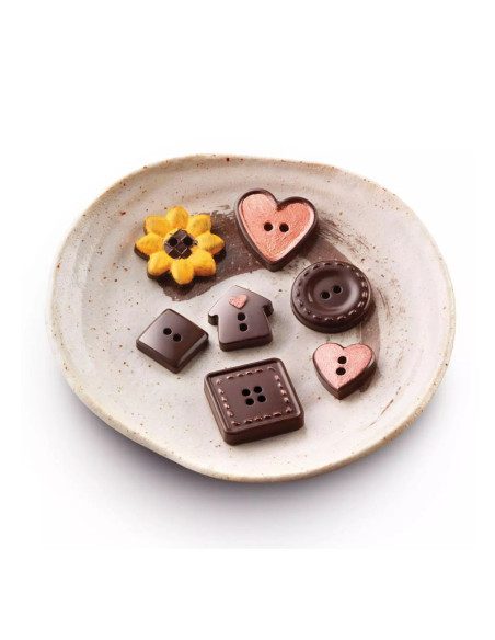 M. BOMBÓN CHOCO BUTTONS - Ø35xh36mm 5ml 15c-2