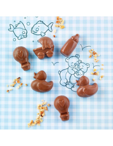 M. BOMBÓN CHOCO BABY - 35x32xh15mm 8ml 12c-2