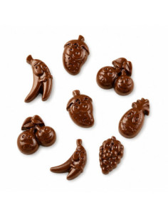 M. BOMBÓN CHOCO FRUITS - 35x25xh15mm 6ml 15c