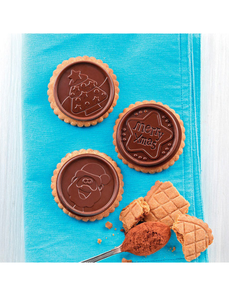 MOLDE COOKIE CHOC  XMAS-2