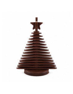 M. 3D TREE CHOC - Ø80xh150mm (2pz)
