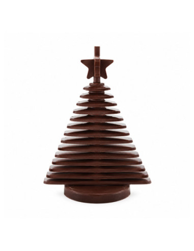 M. 3D TREE CHOC - Ø80xh150mm (2pz)