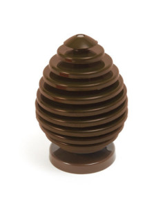 M. 3D EGG CHOC - Ø80xh150mm (2pz)