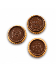 M. COOKIE CHOC XMAS - Ø57xh5mm 5,6ml 6c