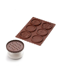 M. COOKIE CHOC XMAS - Ø57xh5mm 5,6ml 6c 2