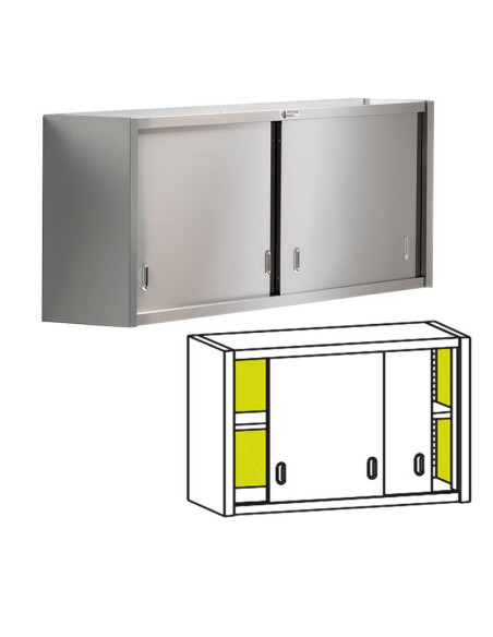 ARMARIO MURAL B&P 400xh700mm CORREDERAArmarios