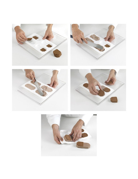 MOLDE COOKIE FLEX BISC05 CROCK (2pz)Cookie Flex