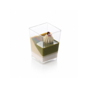VASO CUADRADO CLÁSICO - Varias Medidas PK100u