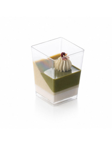 VASO CUADRADO CLÁSICO - Varias Medidas PK100u