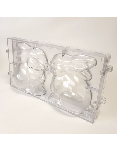 MOLDE CONEJO BIG 164x170mm 2pFiguras Pascua