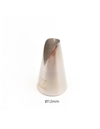 BOQUILLA SAINT HONORE CURVA D10 INOXBoquillas especiales inox