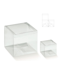 EST.TRANSP 100x100x190 PK (10u) AUTOMÁTICOEstuches Transparentes