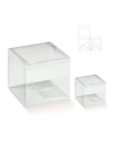 EST.TRANSP 100x100x140 PK (10u) AUTOMATICOEstuches Transparentes